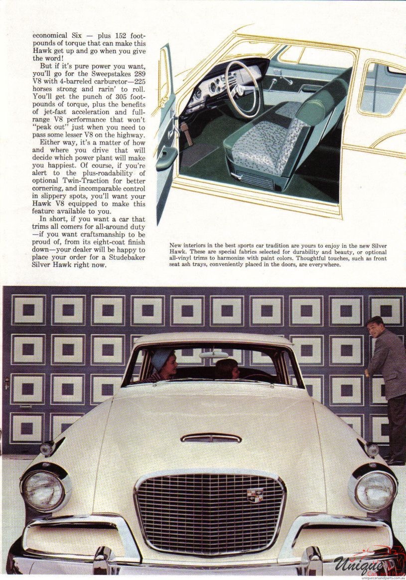 1957 Studebaker Hawk Brochure Page 7